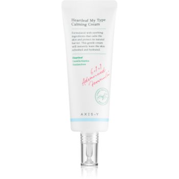 AXIS-Y 6+1+1 Advanced Formula Heartleaf My Type Calming Cream gel crema deschisa pentru a calma si intari pielea sensibila - imagine 2